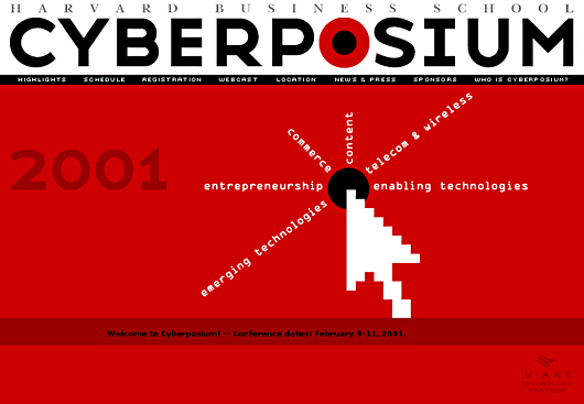 Cyberposium - 2001 Conference Web Site